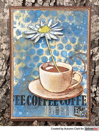 Darkroom Door - Rubber Stamp Set - Coffee Time