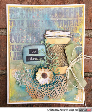 Darkroom Door - Rubber Stamp Set - Coffee Time